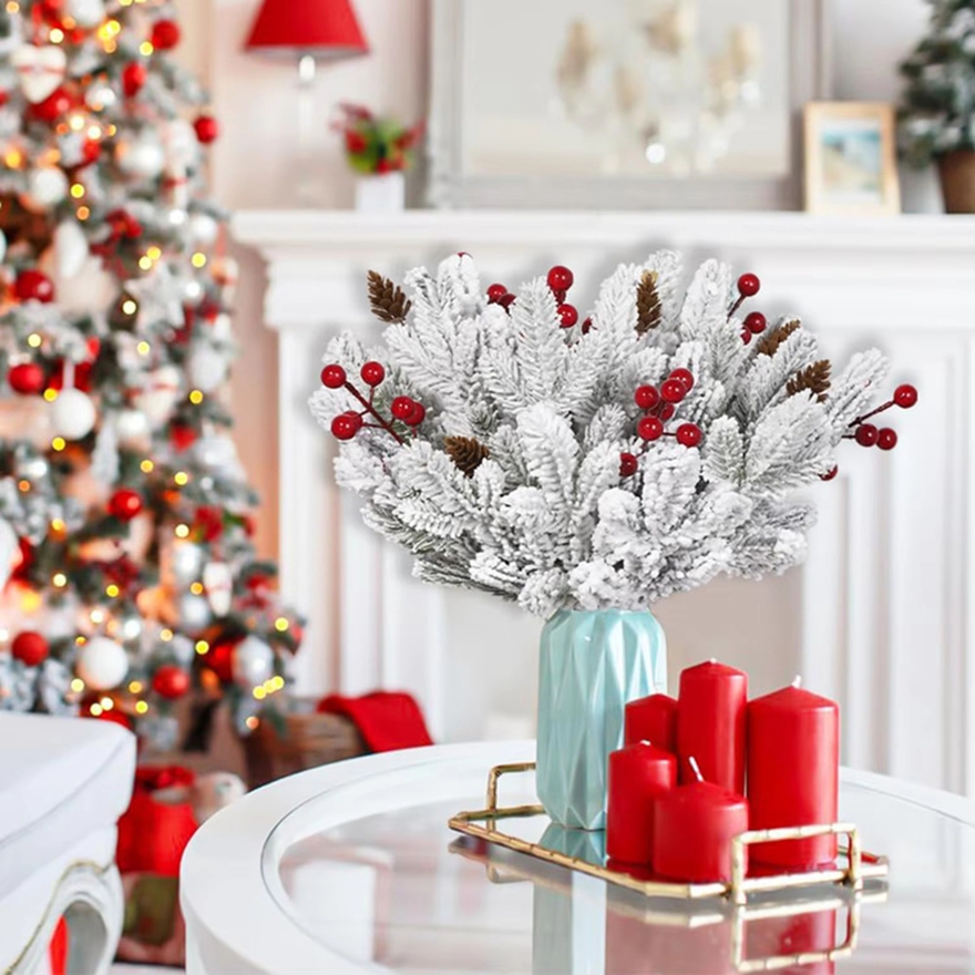 Christmas Tree Artificial - 10/20 ชิ้น ต้นไม้ประดิษฐ์ ต้นคริสต์มาสใบสน ของตกแต่งบ้าน จัดแต่งสวนกลางแจ้ง