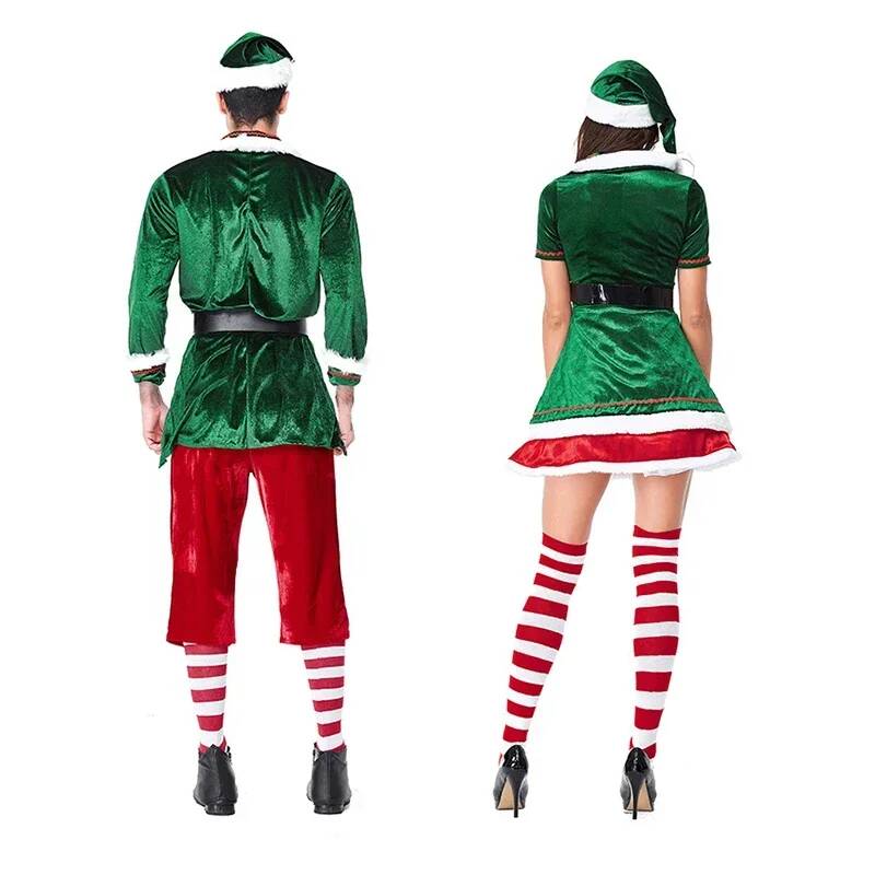 ชุดคอสเพลย์ซานตาคลอส ชุดแฟนซีค - Elf Costume Christmas บทวิจารณ์และราคา