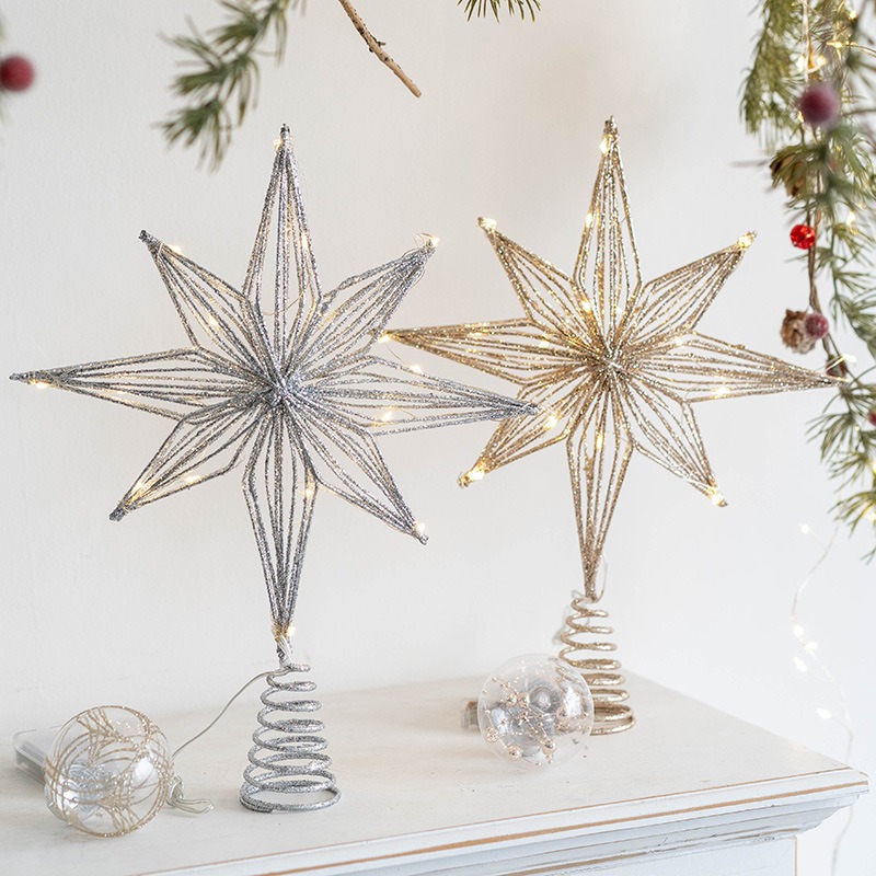ของตกแต่งต้นคริสต์มาส ดาวห้าแฉ - Star Tree Topper บทวิจารณ์และราคา