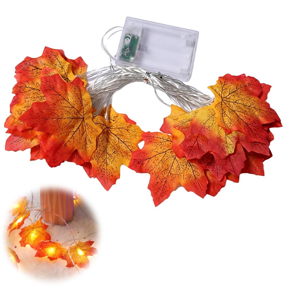 ไฟประดับรูปใบเมเปิลแบบสายไฟ LE - Led Fairy String Lights บทวิจารณ์และราคา