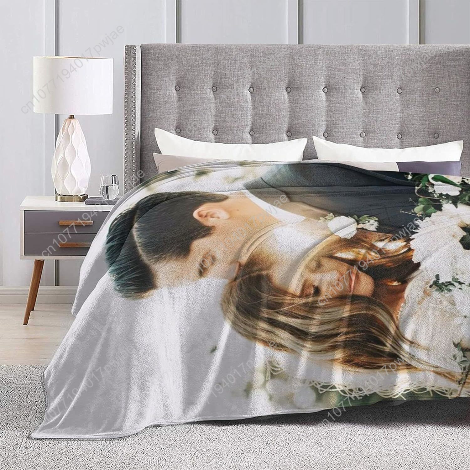 ผ้าห่มสั่งทำพิเศษพร้อมรูปภาพแล - Christmas Throw Blanket บทวิจารณ์และราคา
