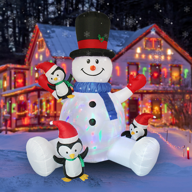 คริสต์มาส Inflatable Snowman P - Christmas Lights Outdoor บทวิจารณ์และราคา