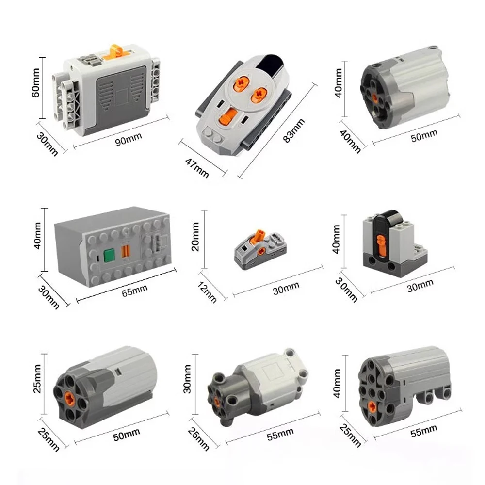 ฟังก์ชั่น Power อัพเกรดมอเตอร์ - Lego Set Technic บทวิจารณ์และราคา