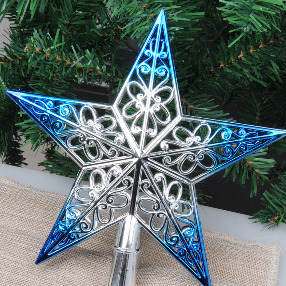 ดาวประดับยอดต้นคริสต์มาสแบบกลว - Star Tree Topper บทวิจารณ์และราคา
