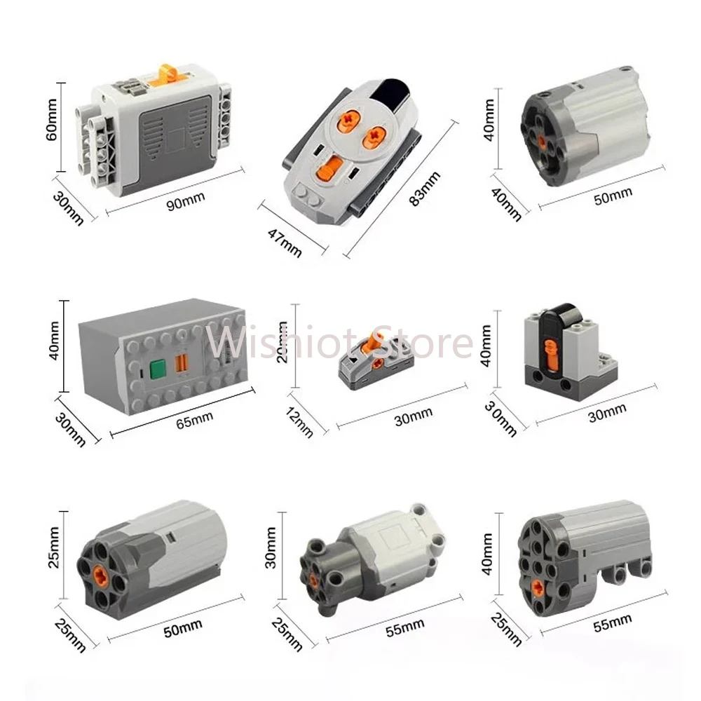 ฟังก์ชั่น Power อัพเกรดมอเตอร์ - Lego Set Technic บทวิจารณ์และราคา
