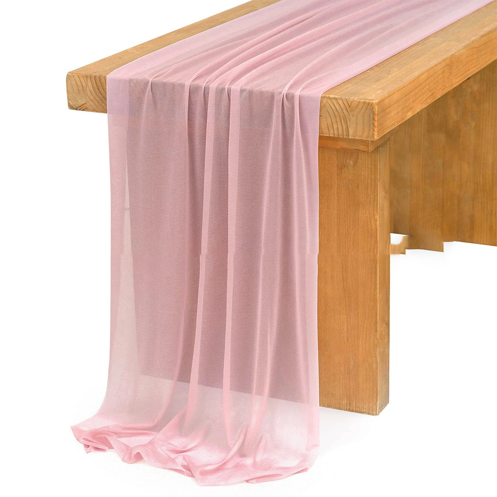 ชีฟองสีขาวตาราง Runner การตั้ง - Christmas Table Runner บทวิจารณ์และราคา