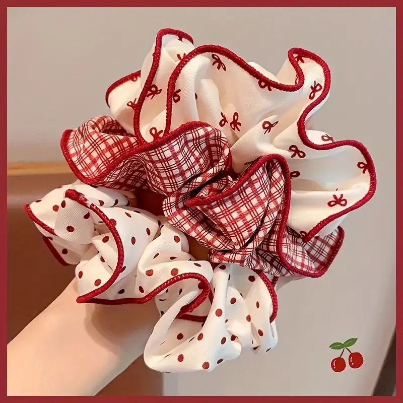 ยางรัดผมลายสก๊อตโบว์สีแดงหวาน  - Christmas Throw Blanket บทวิจารณ์และราคา