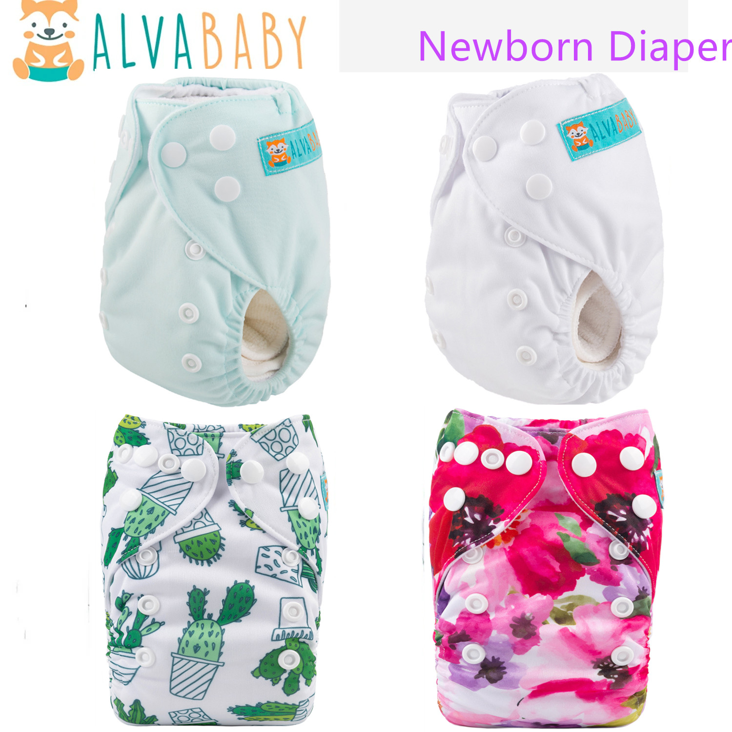 1 PC ALVABABY ผ้าอ้อมเด็กแรกเก - Pampers Diaper Premium Care บทวิจารณ์และราคา