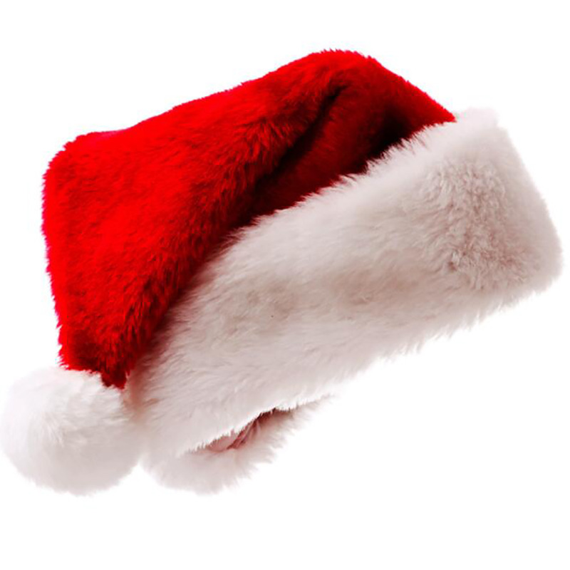 หมวกคริสต์มาสขนปุยสำหรับผู้ใหญ - Santa Hat Plush บทวิจารณ์และราคา