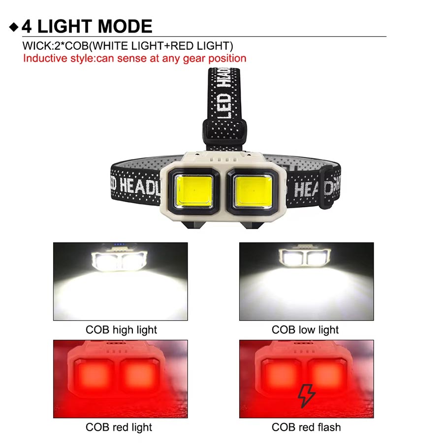COB LED ไฟหน้าแบบชาร์จไฟได้, ไ - Christmas Lights Outdoor บทวิจารณ์และราคา