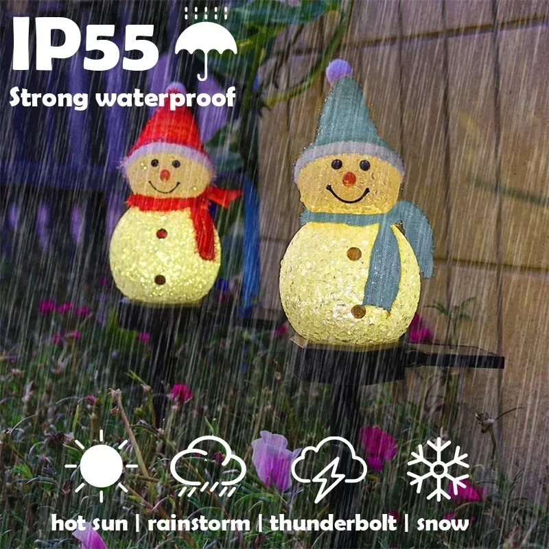 โคมไฟสวนพลังงานแสงอาทิตย์รูปมน - Christmas Lights Outdoor บทวิจารณ์และราคา
